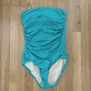 J. Crew Polka Dot One Piece Swim